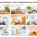 Grosse 120 Qm Ferienwohnung Fuer 6-12 Personen Mit Parkplatz Nahe Bamberg *