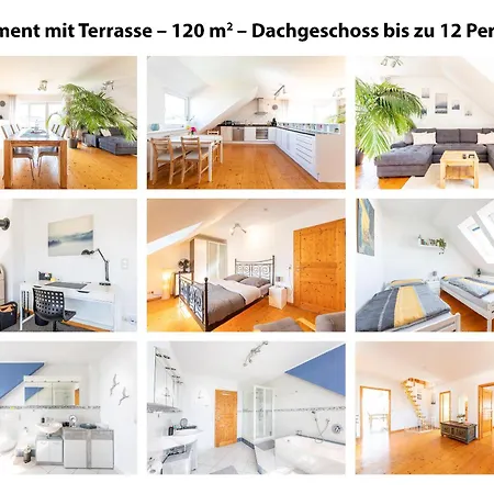 Grosse 120 Qm Fuer 6-12 Personen Mit Parkplatz Nahe Bamberg *